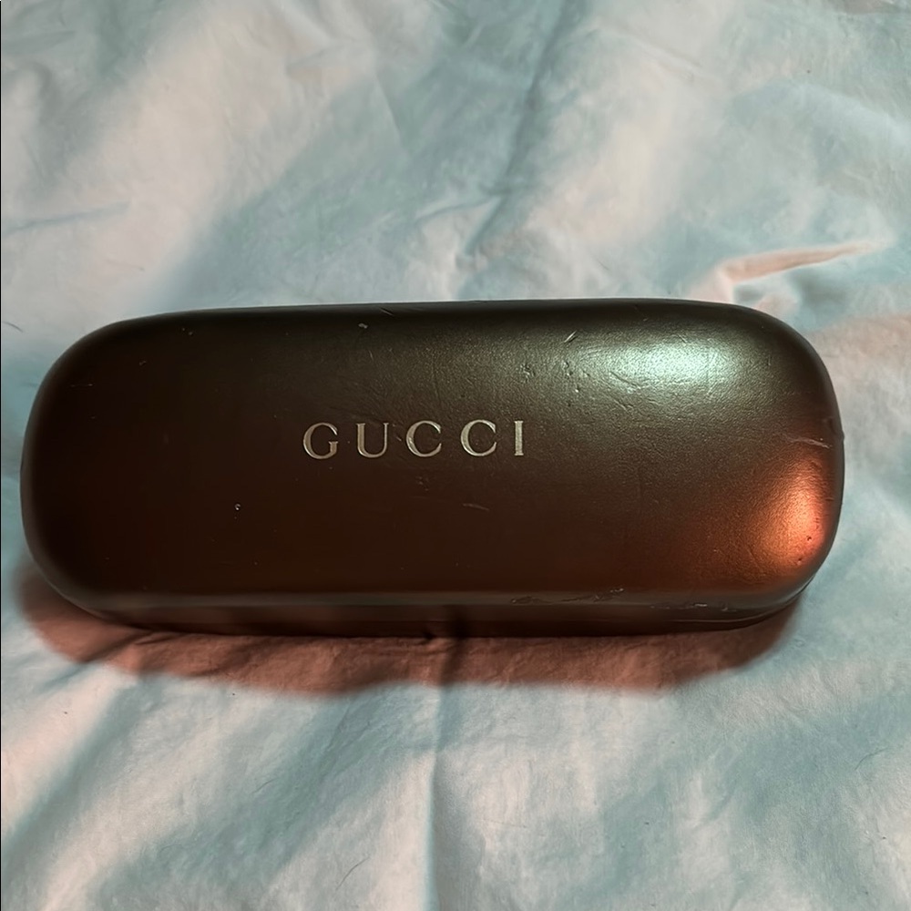 Gucci Brown Eyeglass Case